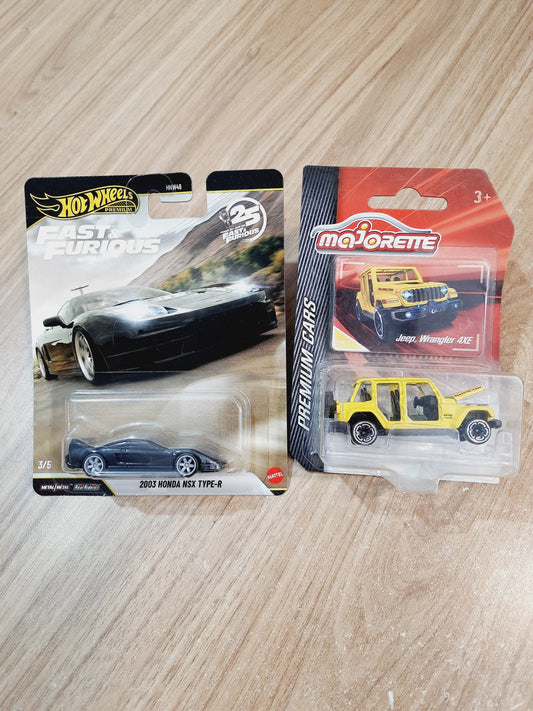 Hot Wheels Premium & Majorette Combo pack