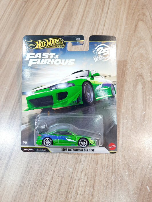 Imported Hot Wheels Premium Fast & Furious 1995 Mitsubishi Eclipse(HNW46)