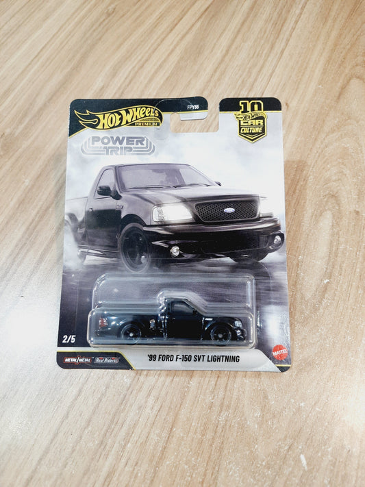 Imported Hot Wheels Premium Power Trip 99 Ford F 150 Svt Lightning (FPY86)