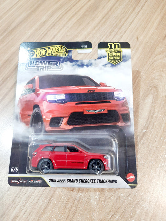 Imported Hot Wheels Premium Power Trip 2019 Jeep Grand Cherokee Trackhawk (FPY86)