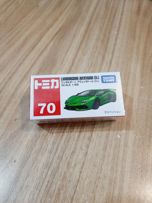 Tomica Lamborghini Aventador SVJ TAKARA TOMY 70 1:68 Diecast Scale Model Car