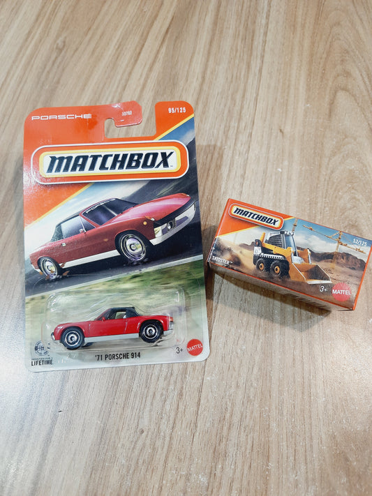 Matchbox 71 Porsche 914 & Skidster Diecast Scale Model
