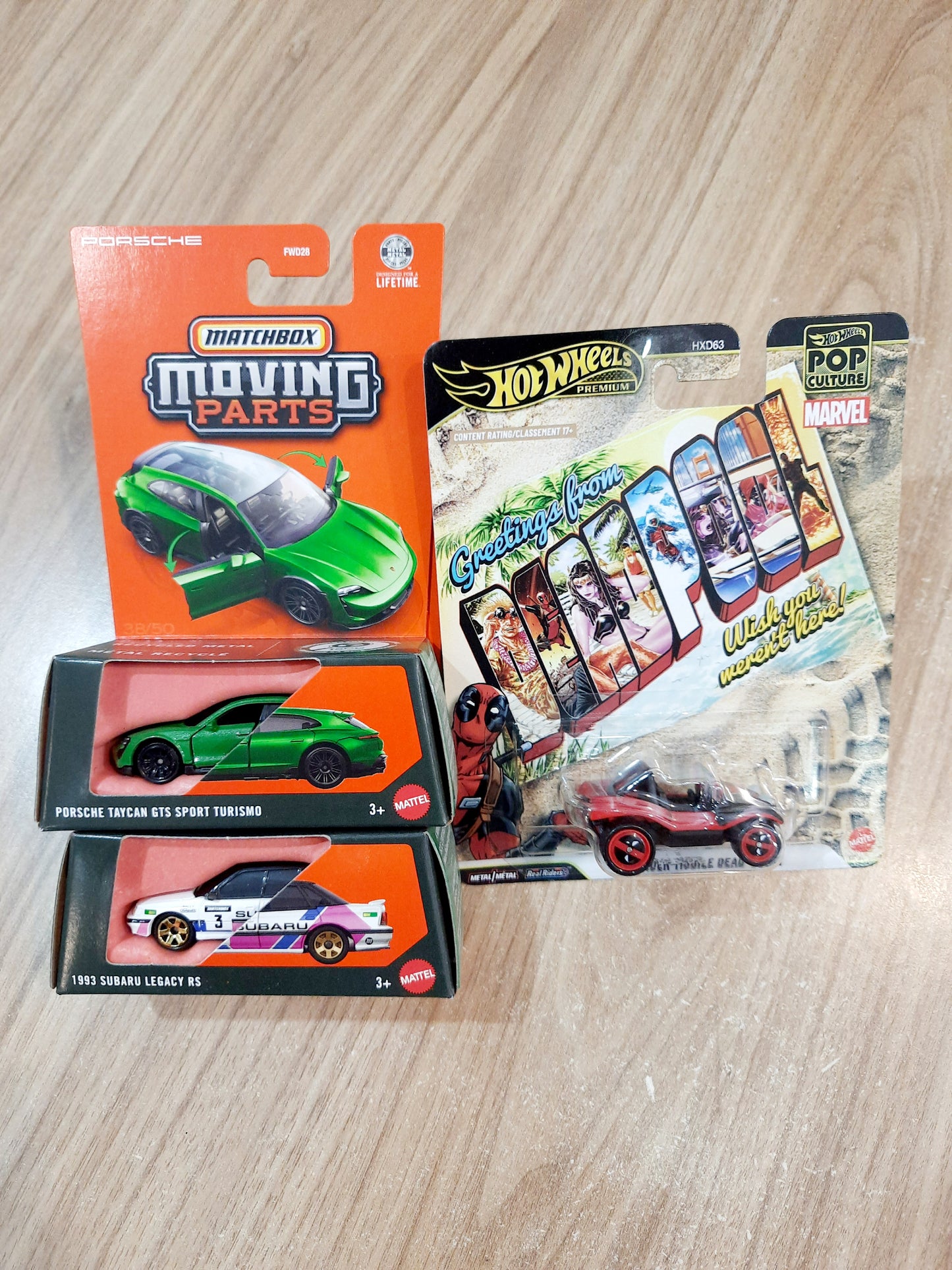 Matchbox Moving Parts FWD28 Combo (Pack of 3)