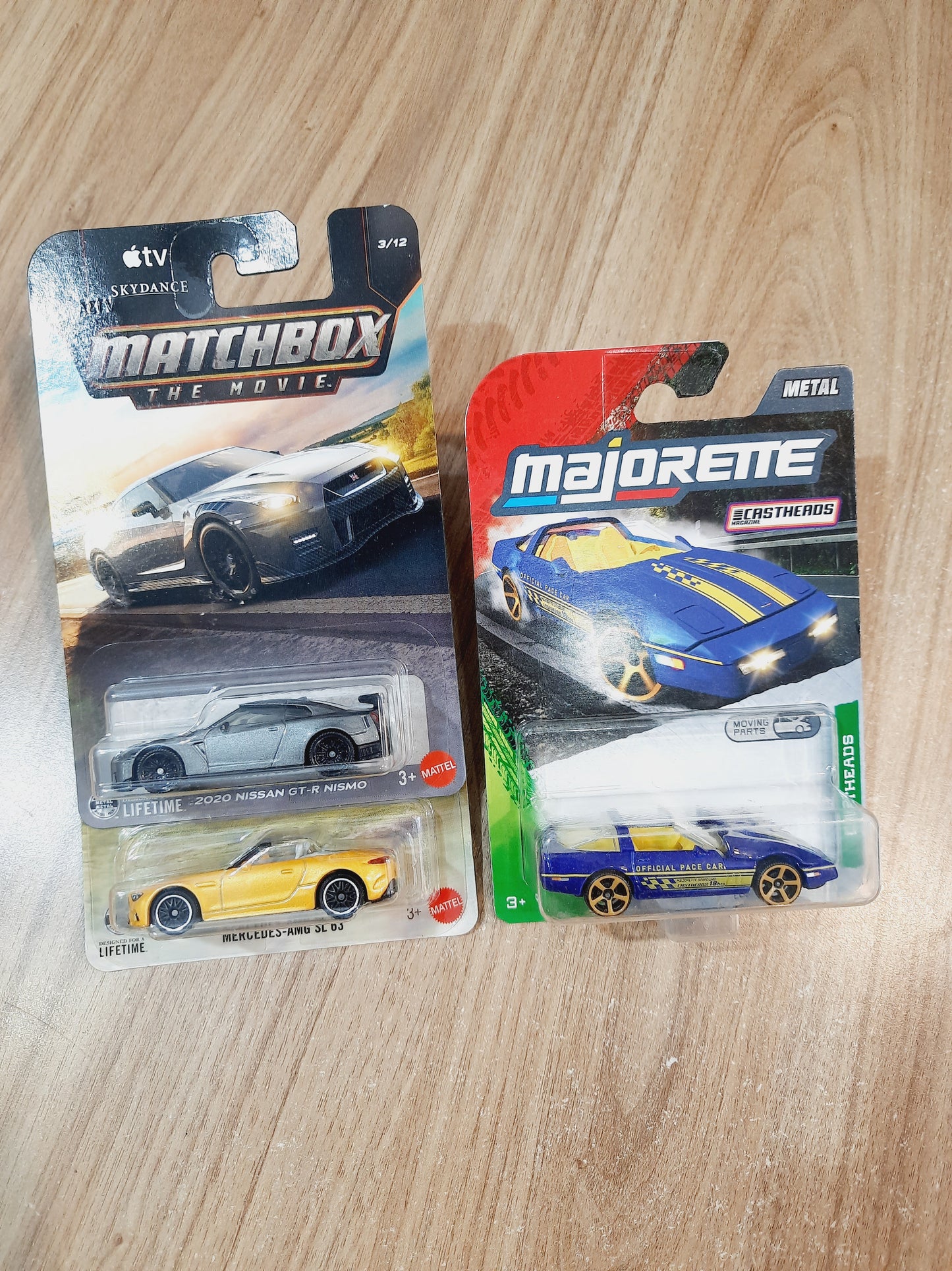 Matchbox 2020 Nissan GT R Nismo, Mercedes Amg SL 63 & Majorette Combo