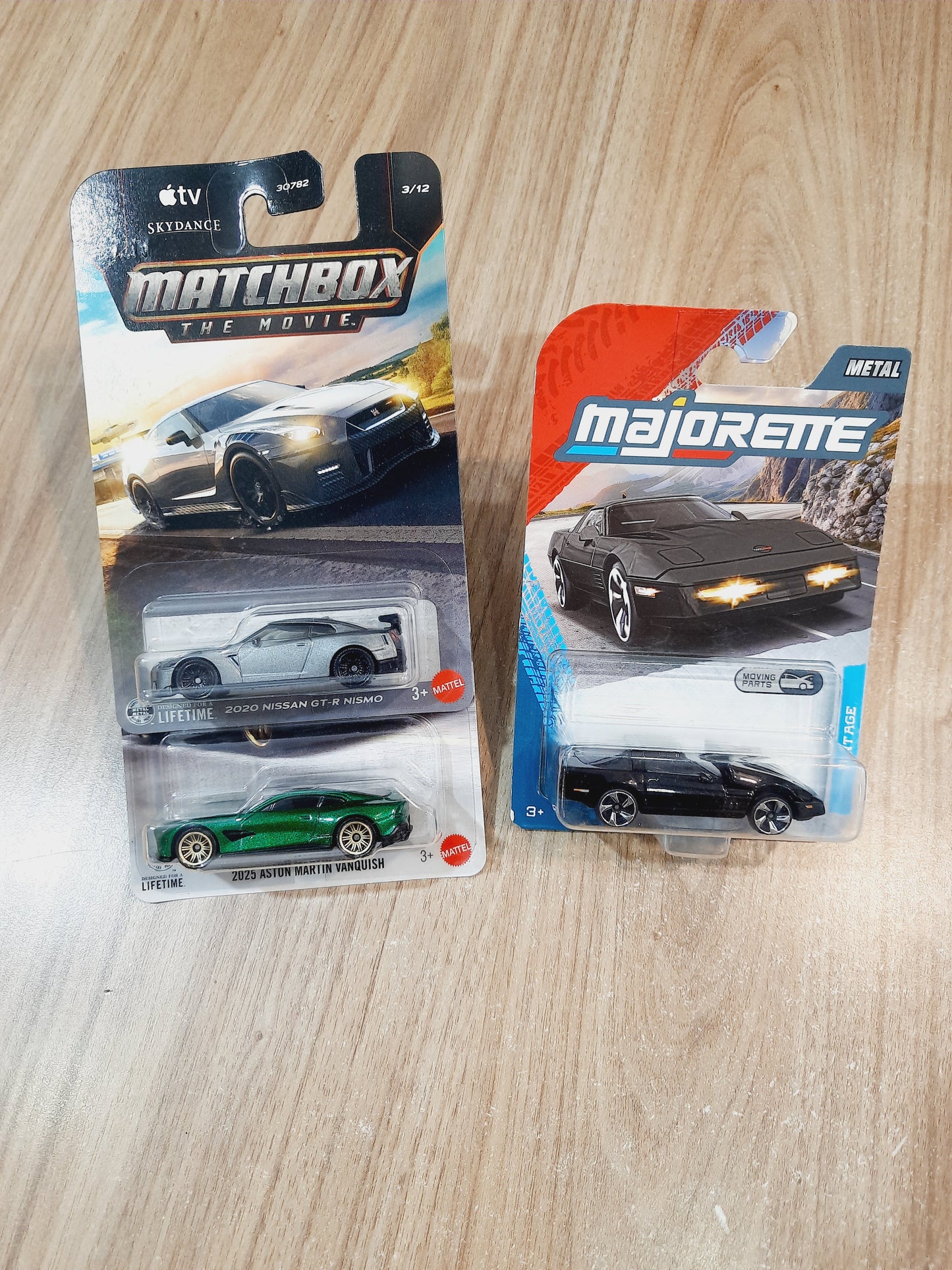 Matchbox 2020 Nissan GT R Nismo, 2025 Aston Martin Vanquish & Majorette Combo