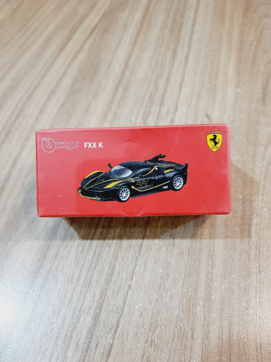 Bburago FXX K 1:64 Licensed Diecast Scale Model Car (Black)
