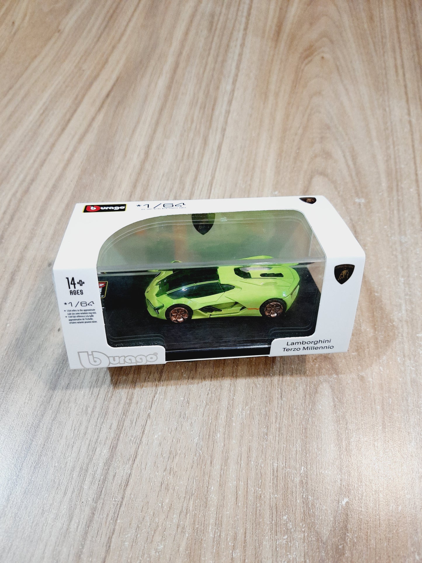 Bburago Lamborghini Terzo Millennio 1:64 Licensed Diecast Scale Model Car