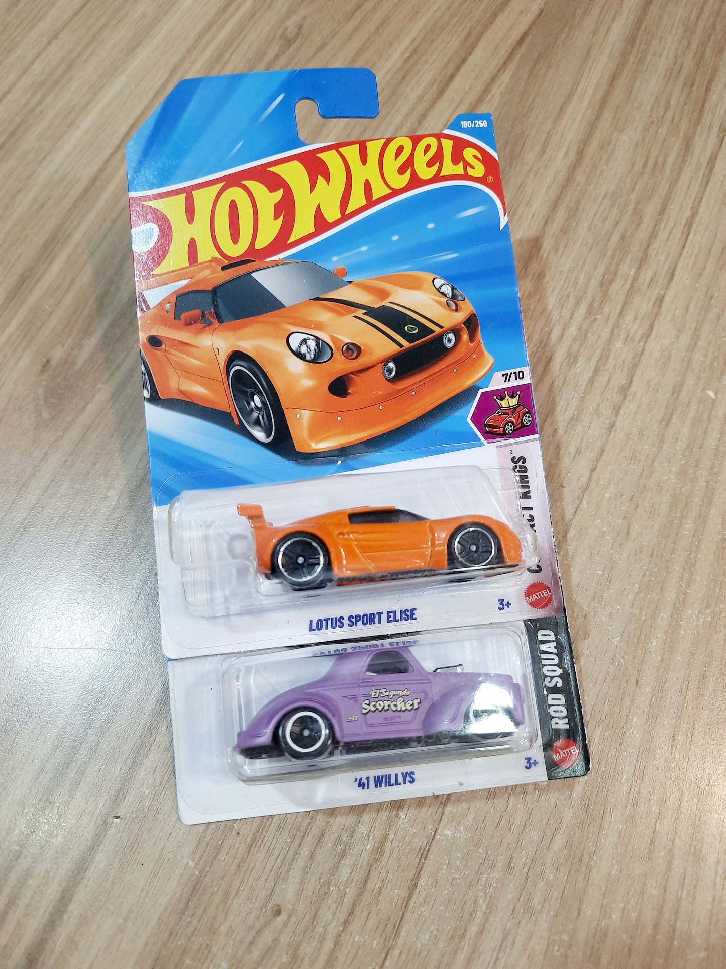Hot Wheels Lotus Sport Elise & 41 Willys