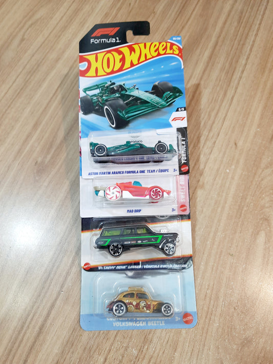 Hot Wheels Combo Pack of 4