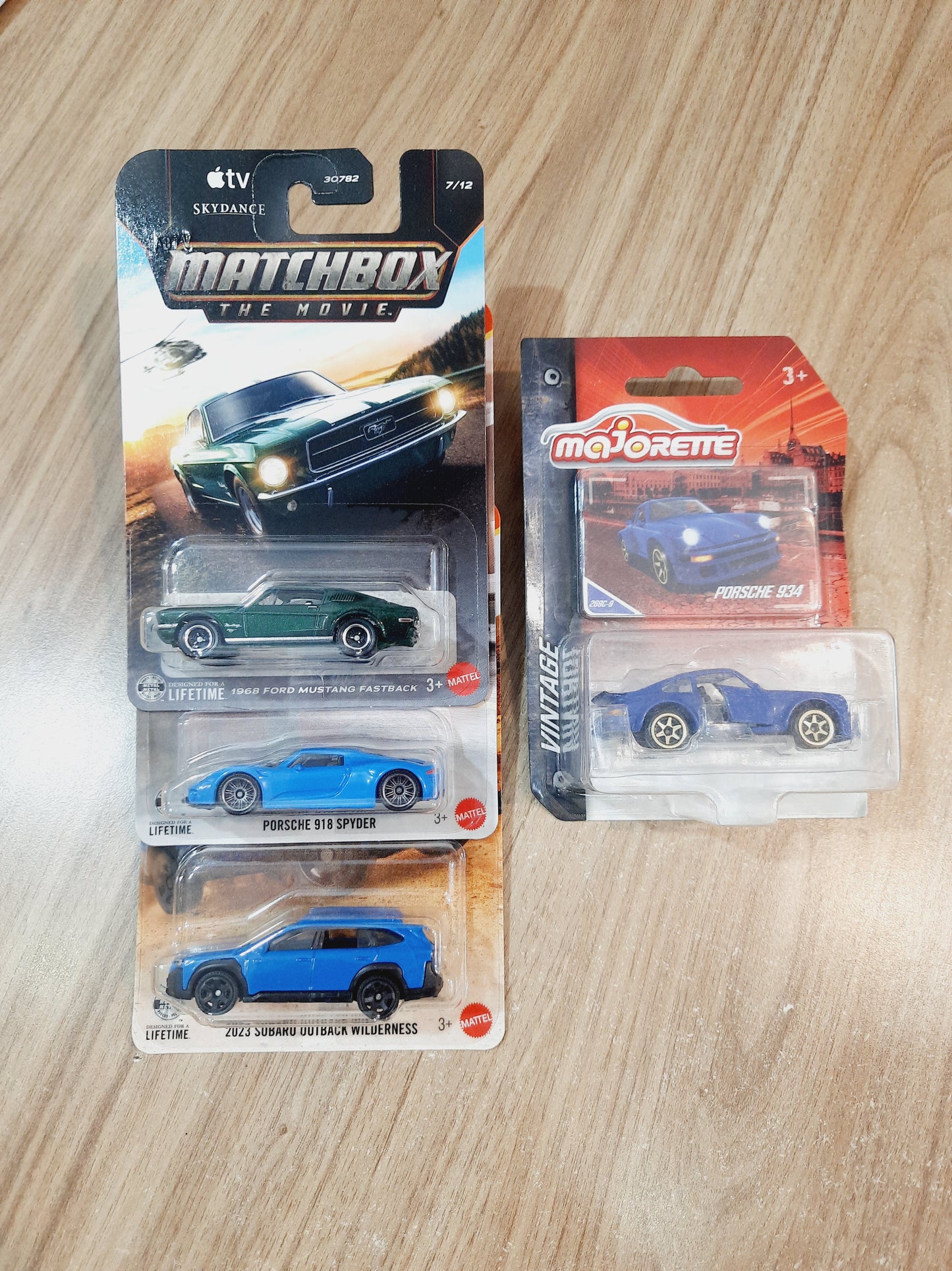 Matchbox & Majorette Combo pack of 4