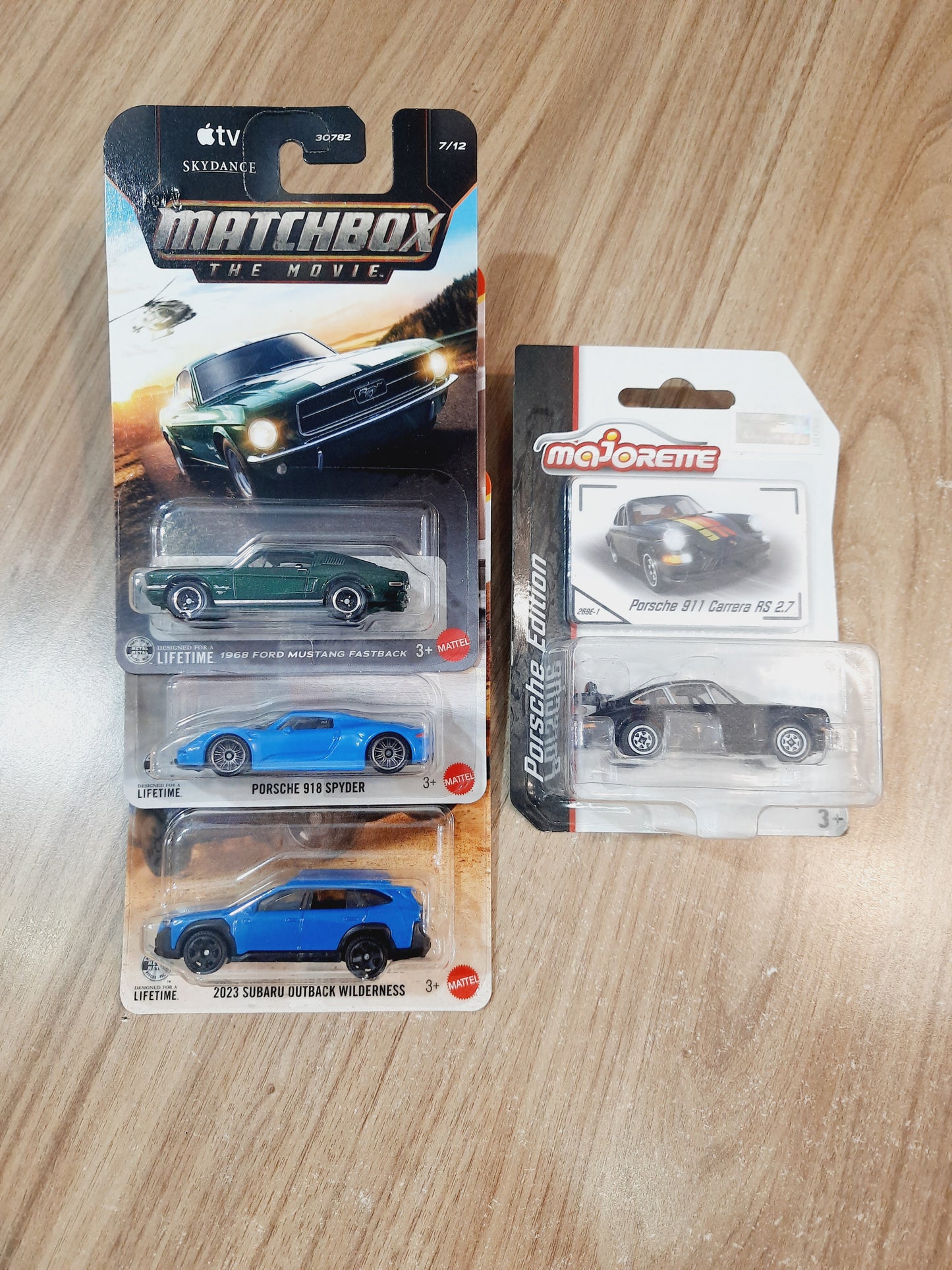Matchbox & Majorette Combo pack of 4