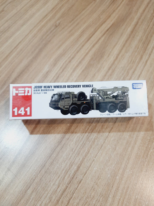 Tomica JGSDF Heavy Wheeled Recovery Vehicle TAKARA TOMY 141 1:89 Diecast Scale Model
