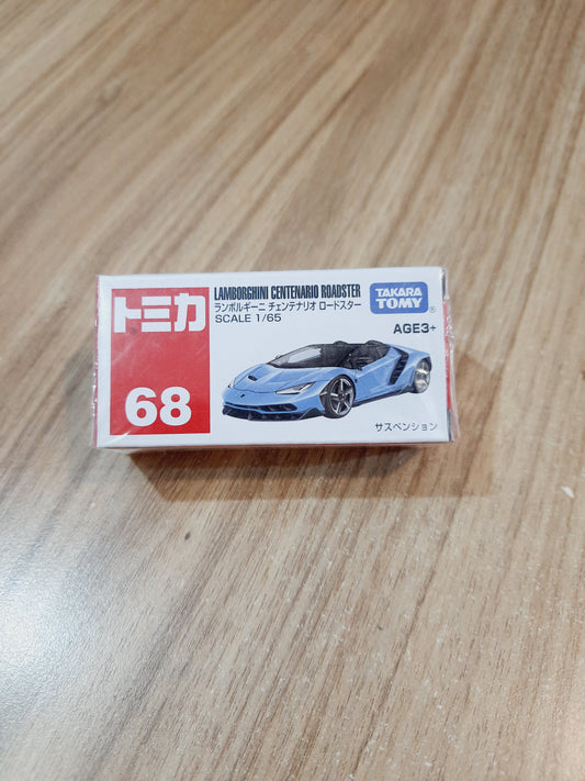Tomica Lamborghini Centenario Roadster TAKARA TOMY 68 1:65 Diecast Scale Model Car