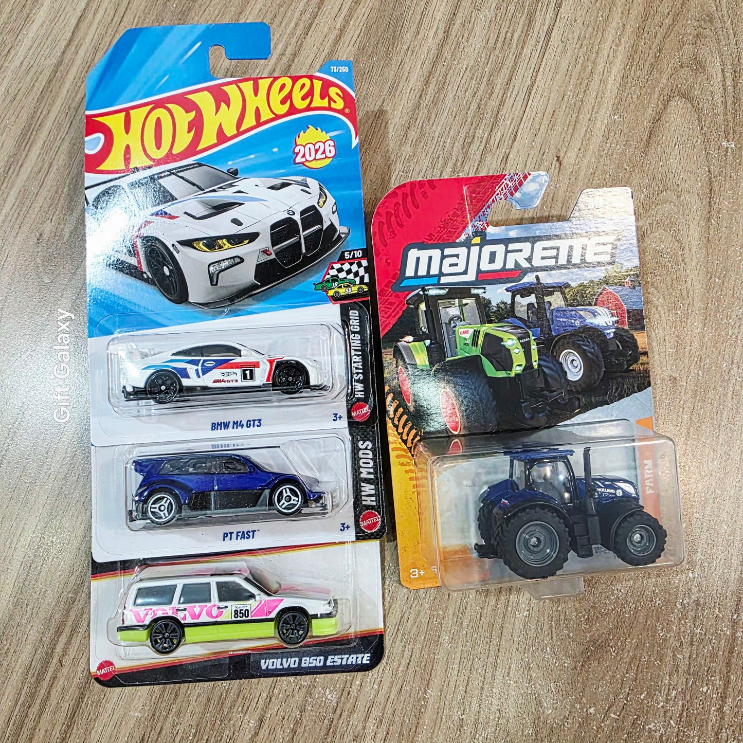 Hot Wheels and Majorette Combo (pack of 4 )