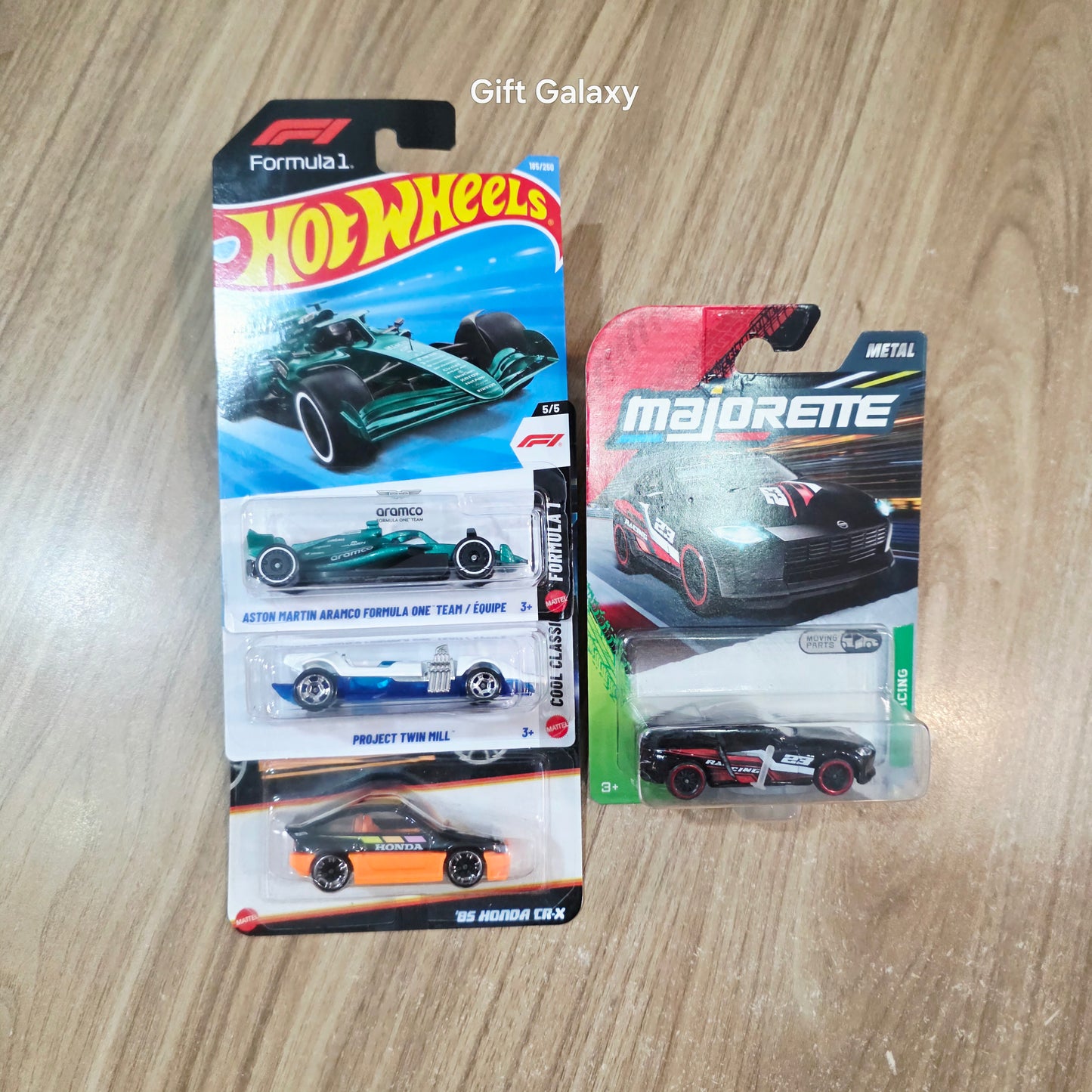 Hot Wheels & Majorette (Pack of 4)