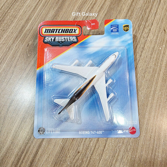 Matchbox Sky Busters Boeing 747 400 Diecast Scale Model JDJ05