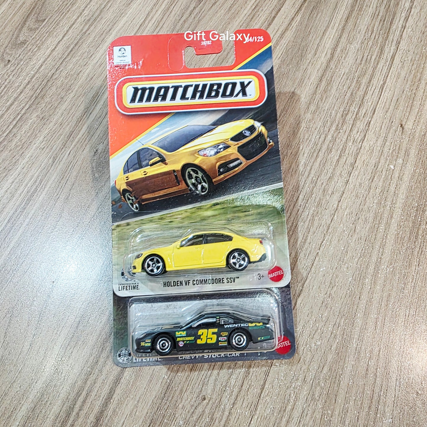 Matchbox Holden VF Commodore SSV & Chevy Stock Car