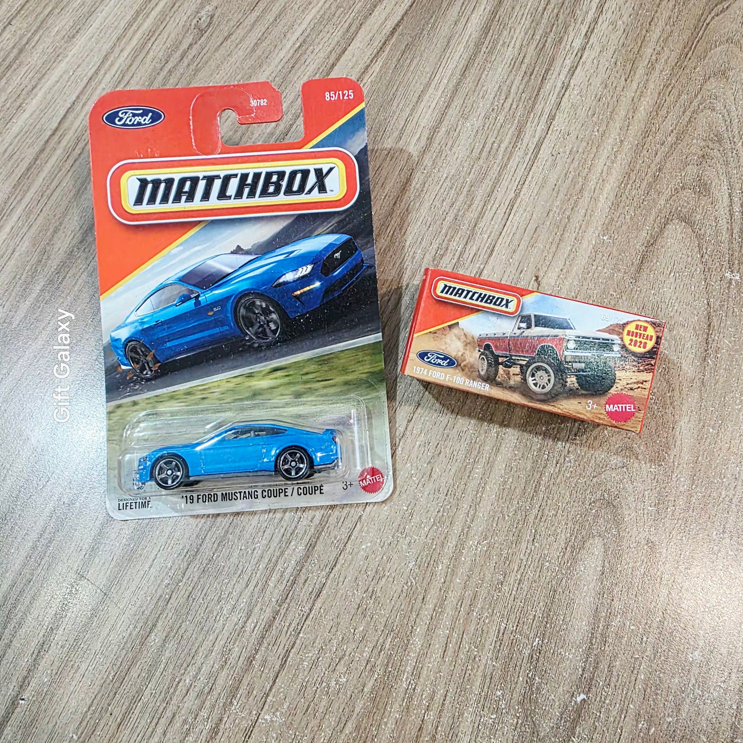 Matchbox 19 Ford Mustang Coupe & 1974 Ford F 100 Ranger