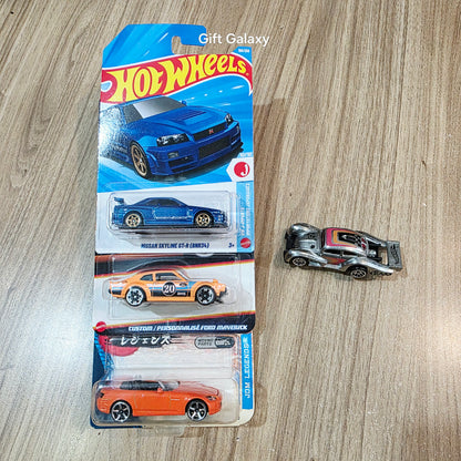 Hot Wheels & Majorette Combo (Pack of 4)