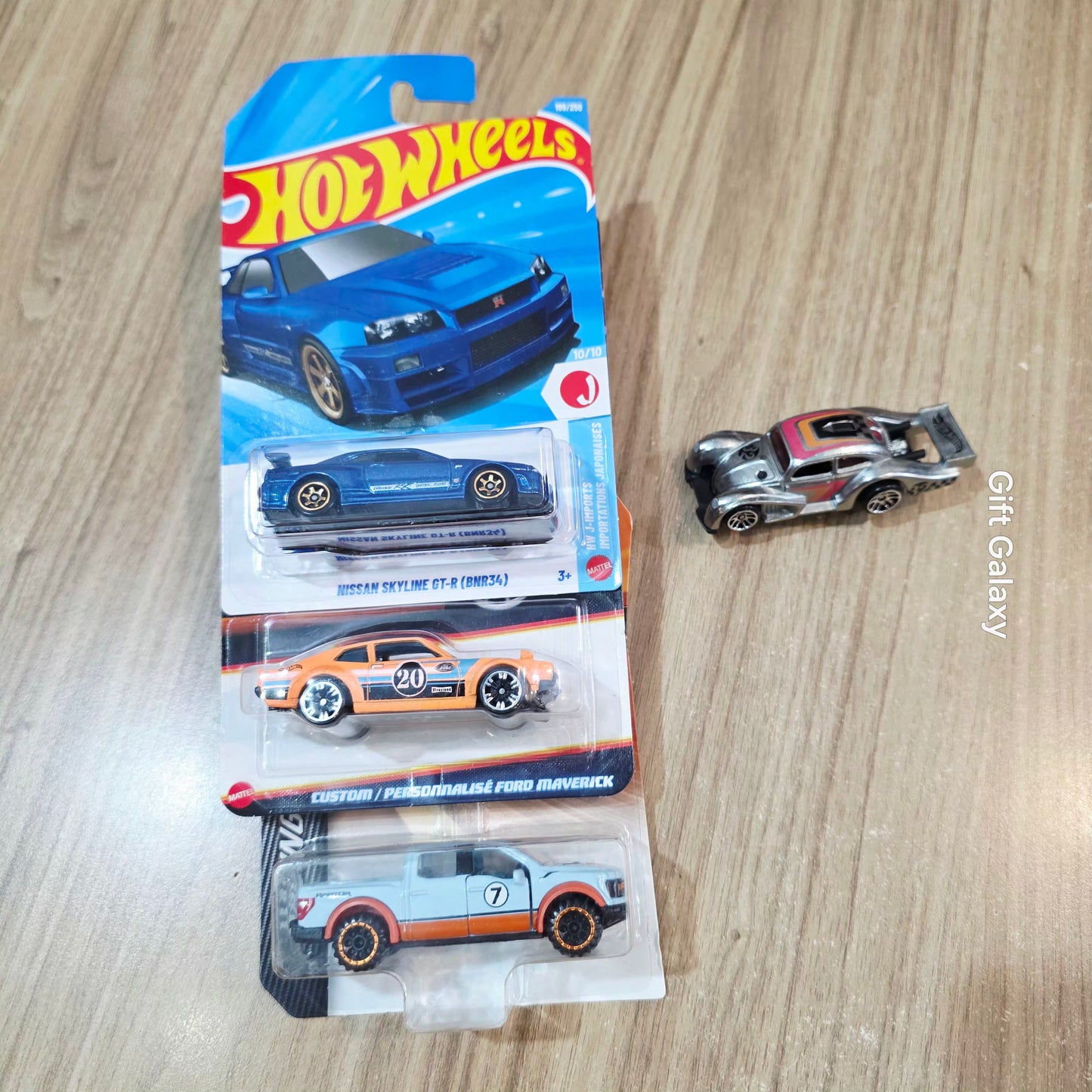 Hot Wheels & Majorette Combo (Pack of 4)