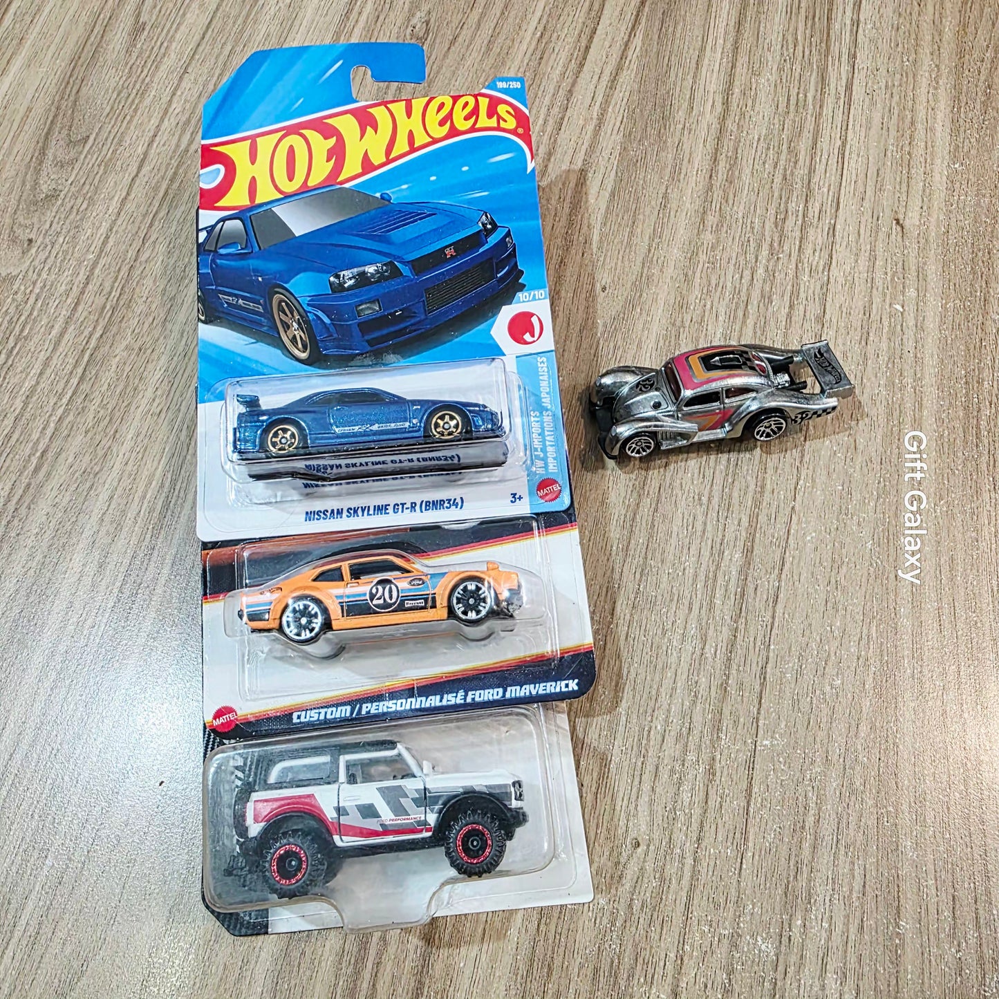 Hot Wheels & Majorette Combo (Pack of 4)