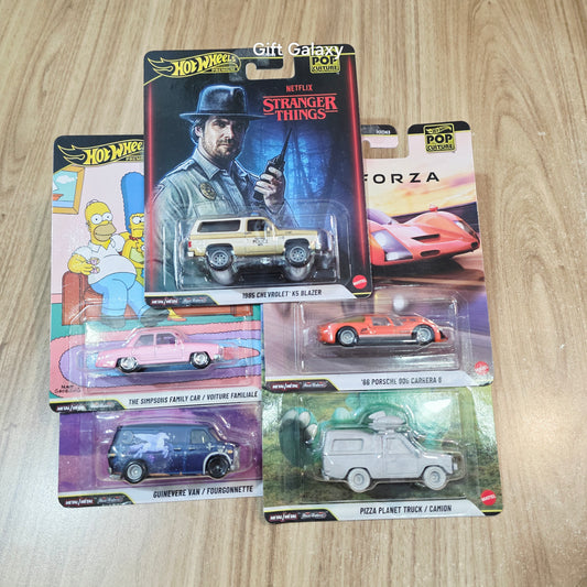 Hot Wheels Premium HXD63 Pop Culture (Pack of 5)
