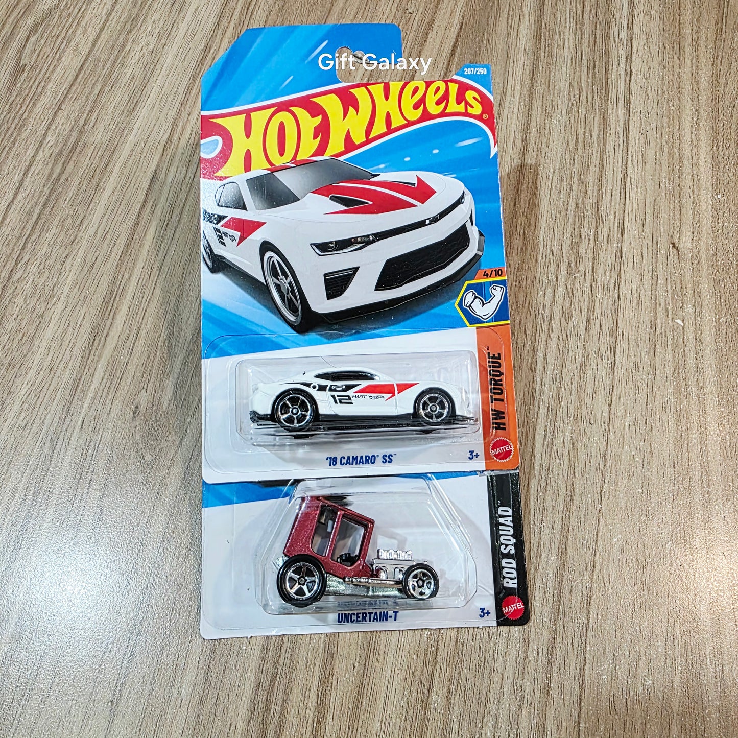 Hot Wheels 18 Camaro SS & Uncertain T
