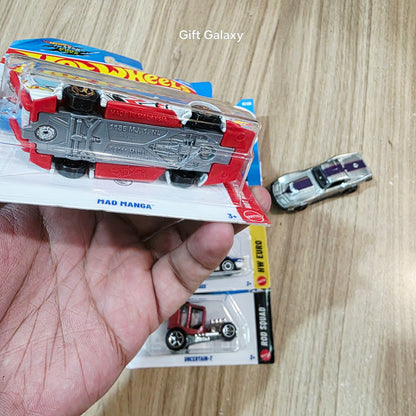 Hot Wheels Treasure Hunt Mad Manga, Drift Box, Uncertain T & (Lose) Zamac 69 Corvette