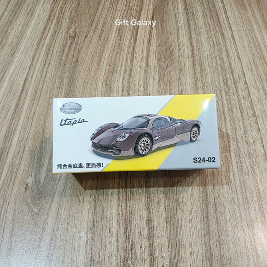 CCA Pagani Utopia 1:64 Diecast Scale Model Car (Brown)
