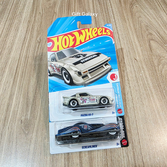 Hot Wheels Mazda RX 7 & Screamliner