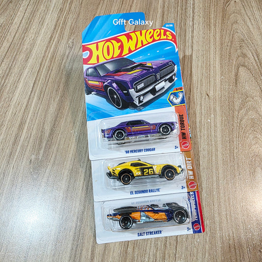 Hot Wheels 68 Mercury Cougar, El Segundo Rallye & Salt Streaker
