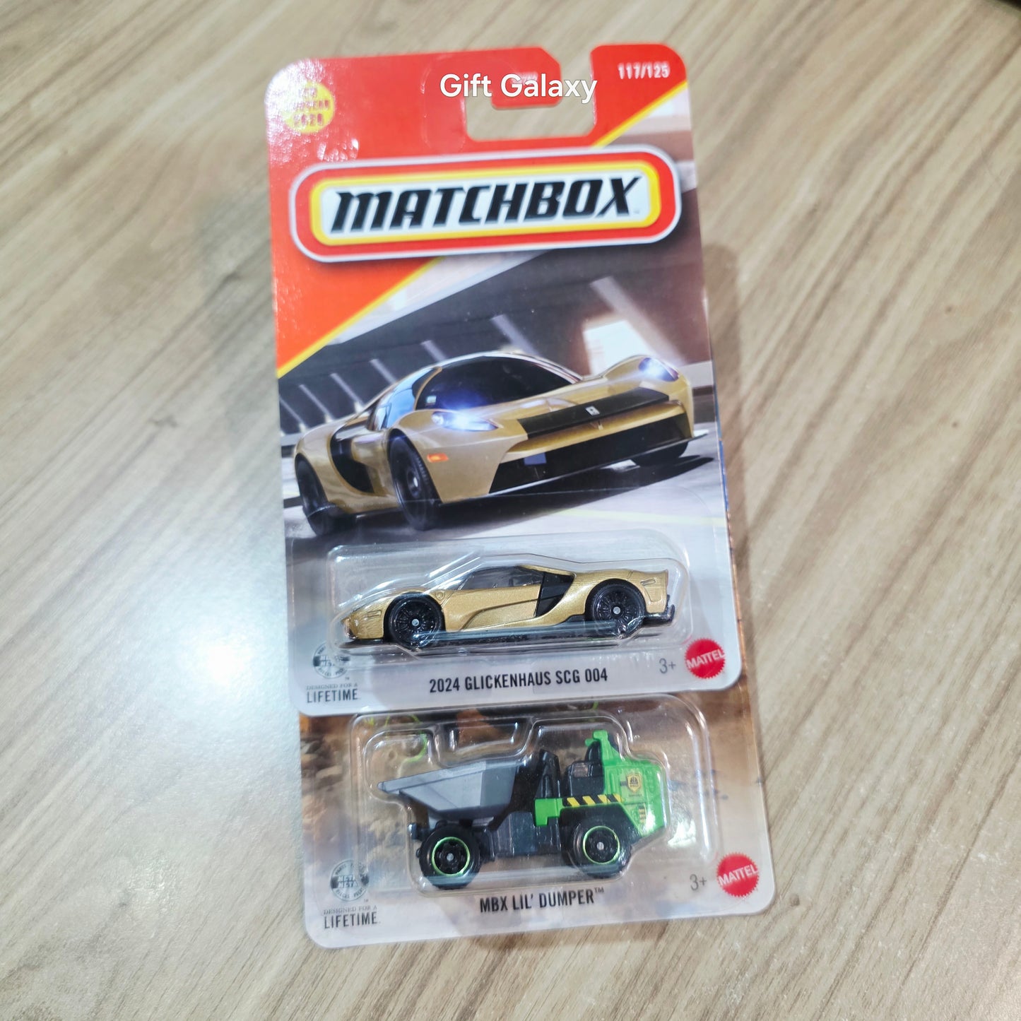 Matchbox 2024 Glickenhaus SCG 004 & MBX Lil Dumper
