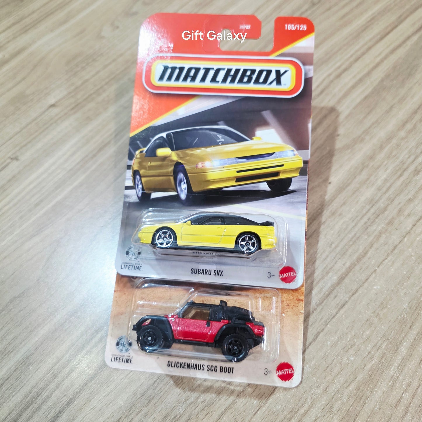 Matchbox Subaru SVX & Glickenhaus SCG Boot