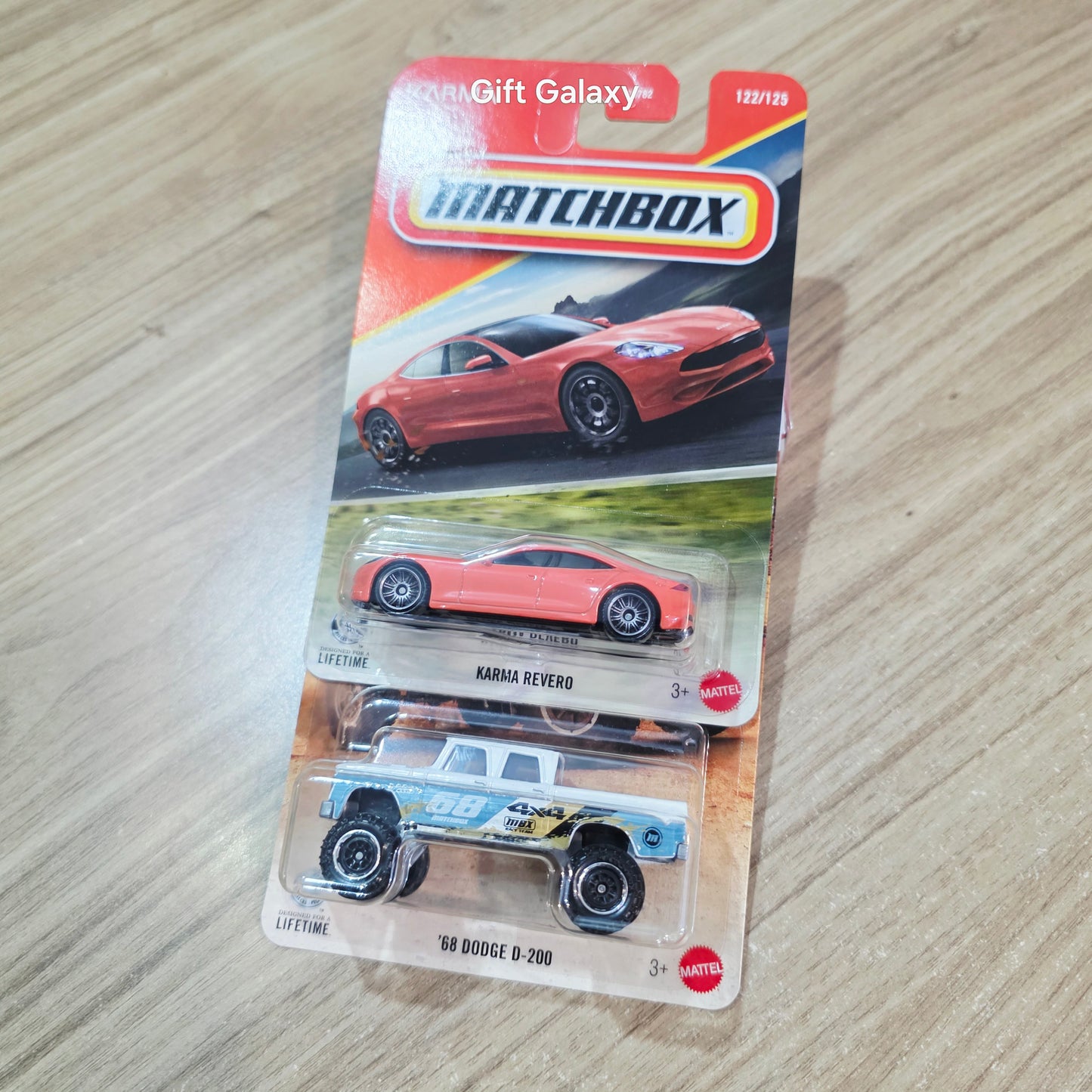 Matchbox Karma Revero & 68 Dodge D-200