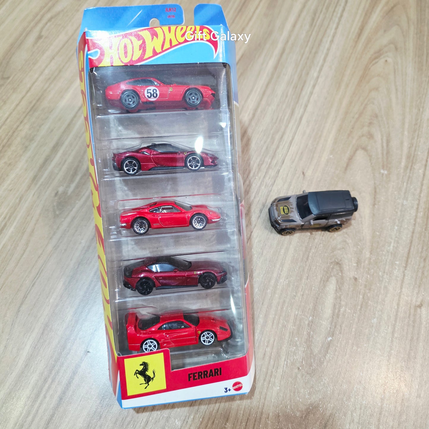 Hot Wheels Ferrari 5 Pack Combo