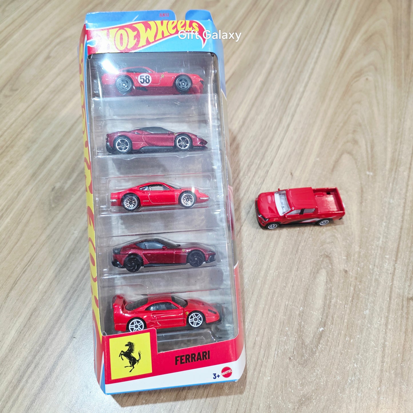 Hot Wheels Ferrari 5 Pack Combo