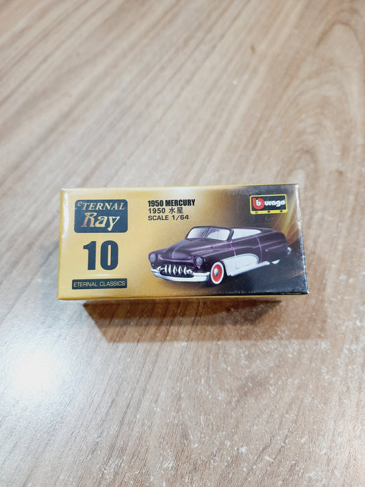Bburago 1950 Mercury Eternal Classics 1:64 diecast scale model vintage car collectible miniature