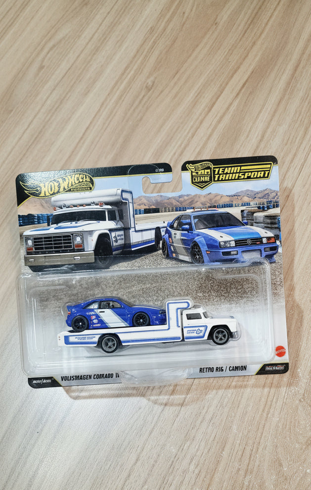 Hot Wheels Team Transport Volkswagen Corrado VR6, Retro Rig