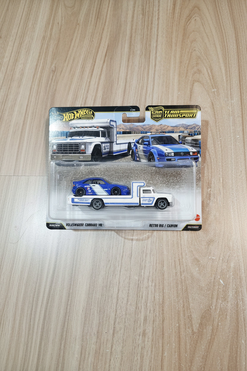 Hot Wheels Team Transport Volkswagen Corrado VR6, Retro Rig