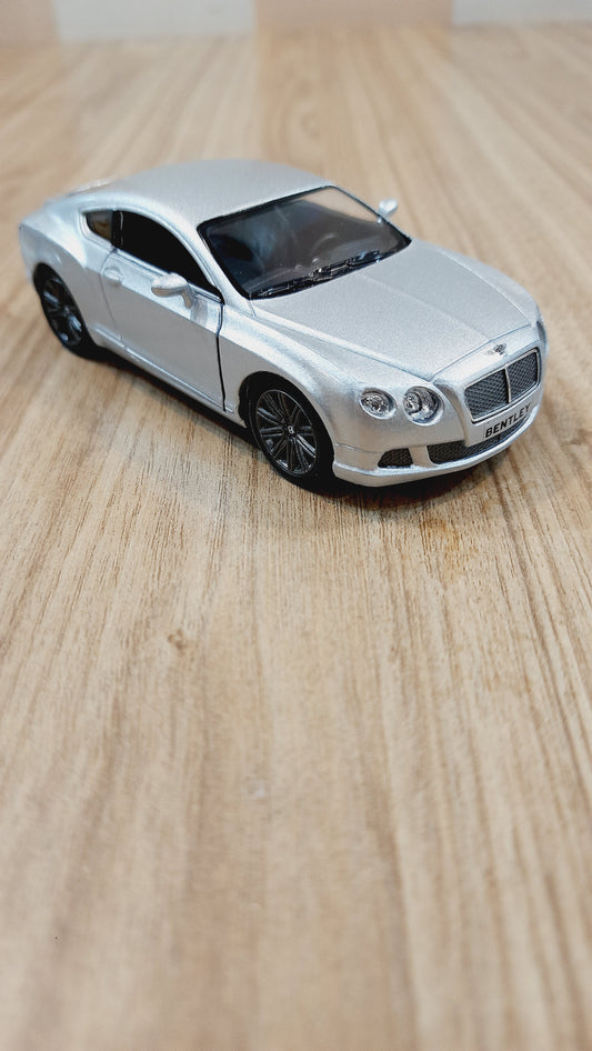 Kinsmart 2012 Bentley Continental GT Speed Diecast Scale Model 1:38 | Luxury Sports Car Collectible