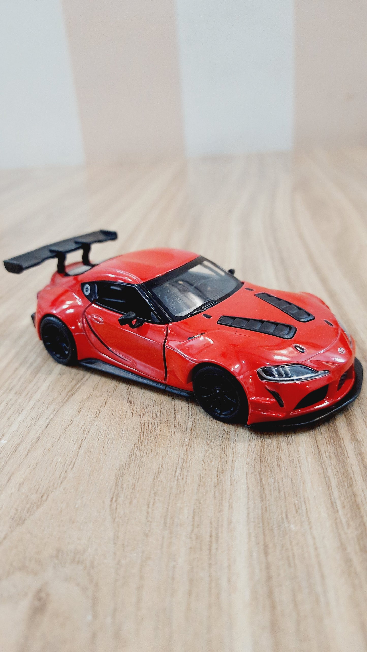 Kinsmart Toyota GR Supra Racing Concept Diecast Scale Model 1:36 | JDM Sports Car Collectible