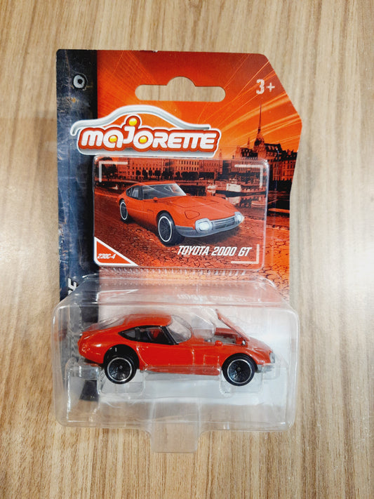 Majorette Toyota 2000 GT Vintage Edition Diecast Scale Model 1:64