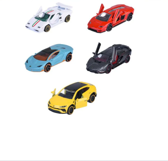 Majorette Lamborghini 5 pack Diecast Scale Model (BK241125)