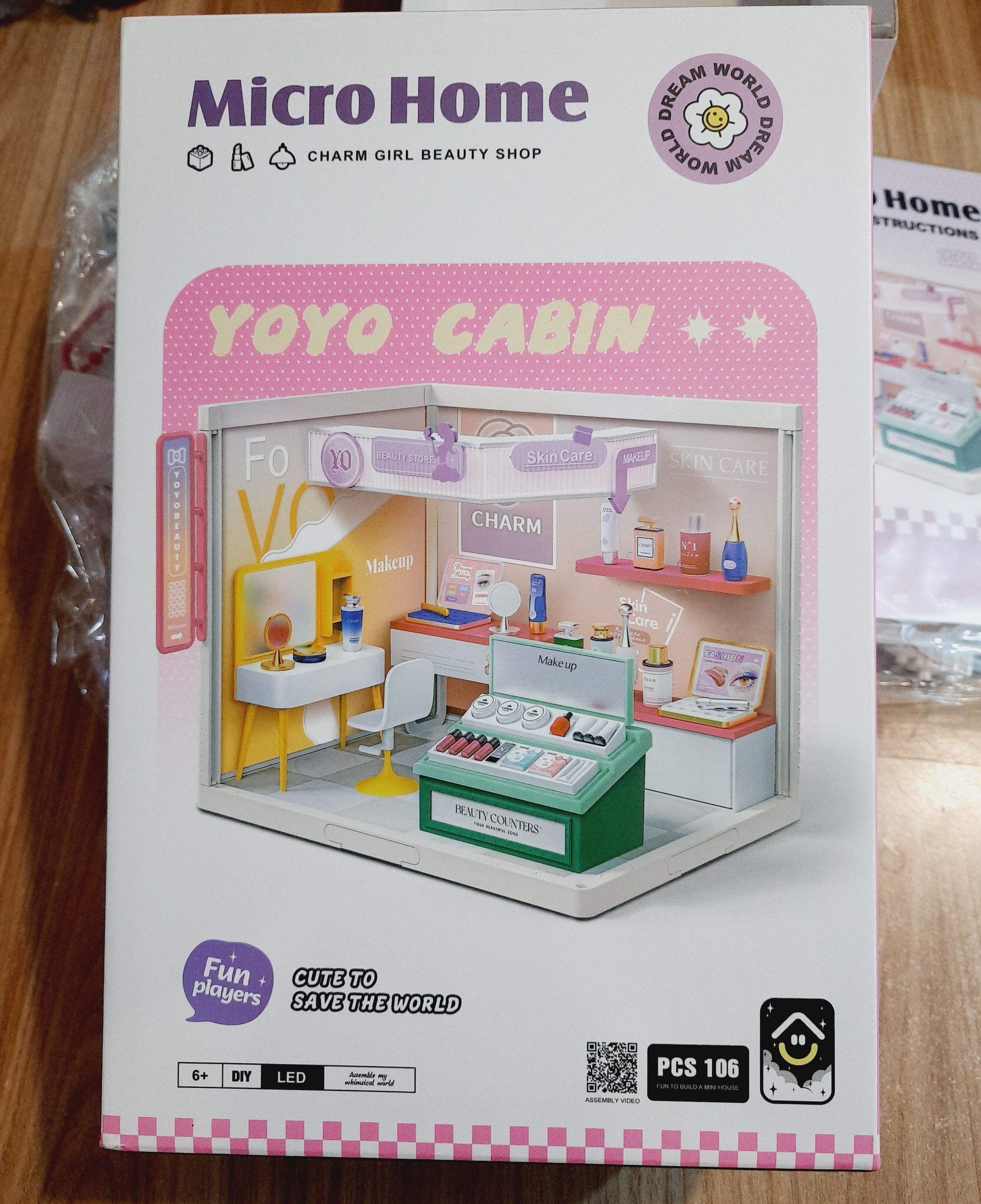 girl beauty shop toy set 106 pcs