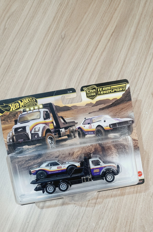 Hot Wheels Team Transport 67 Off Road Tout Terrain Camaro, Terra Torque